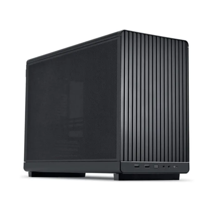 Lian Li DAN A3-mATX Black G99.A3X.00 Micro-ATX Mesh Steel PC Case — image 1