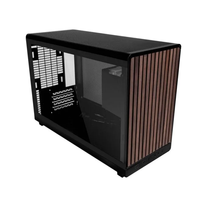 Lian Li DAN A3-mATX Wood - Micro-ATX Tower w/ Glass & Wood — image 2