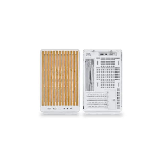 Lian Li DAN A3-mATX Wood White Micro-ATX Tower Glass Mesh — image 2