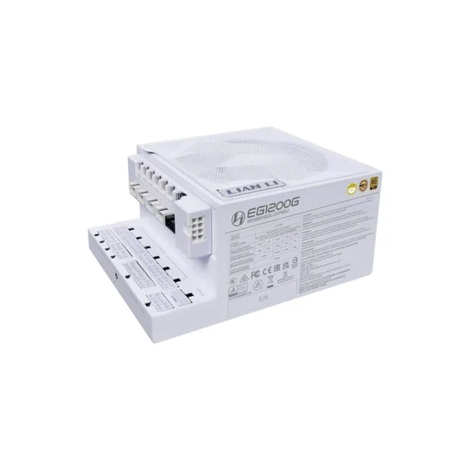 Lian Li EDGE GOLD 1200W 80 Plus Gold Fully Modular ATX PSU White - ATX 3.1 Compatible — image 2