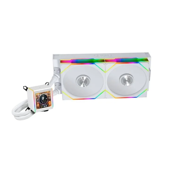 Lian Li Galahad II LCD Wireless White 280 TL AIO CPU Cooler AM5/AM4 LGA1851/1700 — image 2