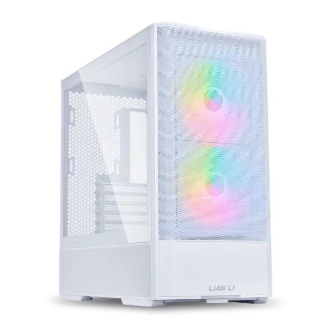 Lian Li LANCOOL 207 White ATX Mid Tower Case, 4 Fans — image 1