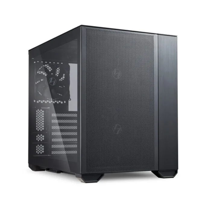 Lian Li O11 Air Mini Black ATX Mini Tower Case w/ 3 Fans — image 1