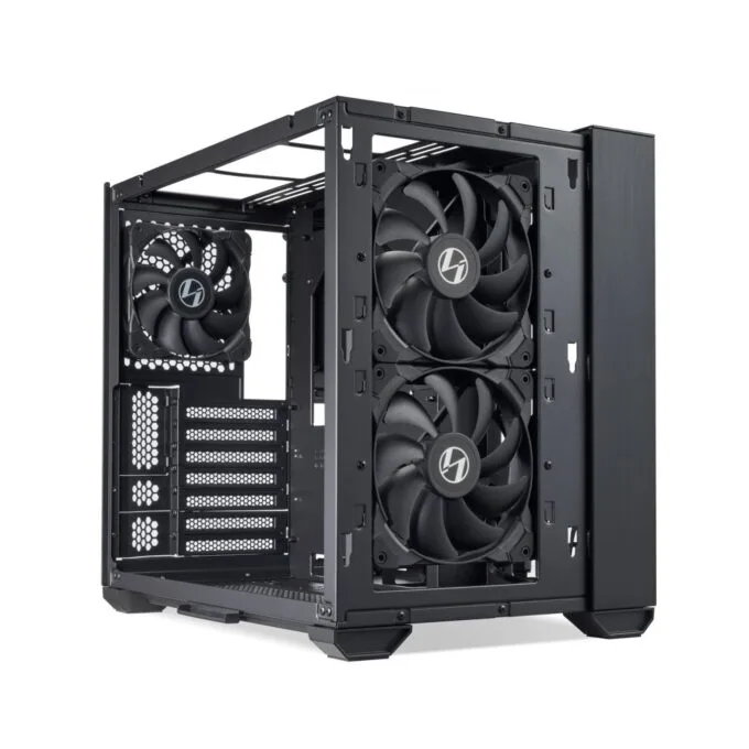 Lian Li O11 Air Mini Black ATX Mini Tower Case w/ 3 Fans — image 8