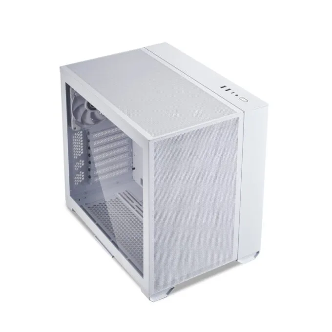 Lian Li O11 Air Mini White ATX Mini Tower PC Case w/ 3 Fans — image 3