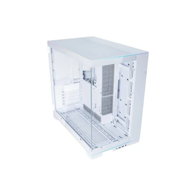 LIAN LI O11D EVO RGB White - E-ATX Full Tower, ARGB Lighting, Reversible Chassis — image 3
