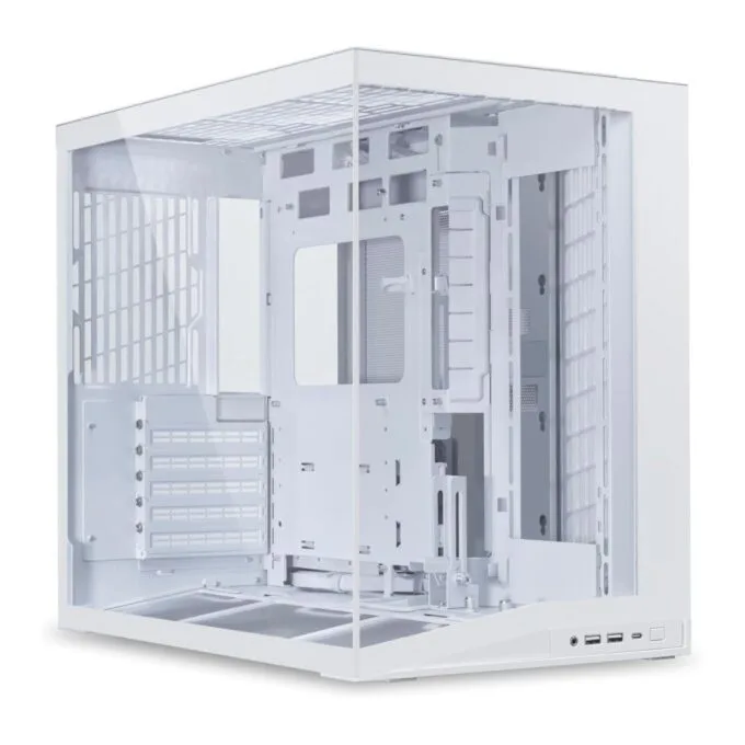 Lian Li O11D Mini V2 WHITE - O11D Mini V2 - ATX PC Gaming Case, Improved Airflow — image 1