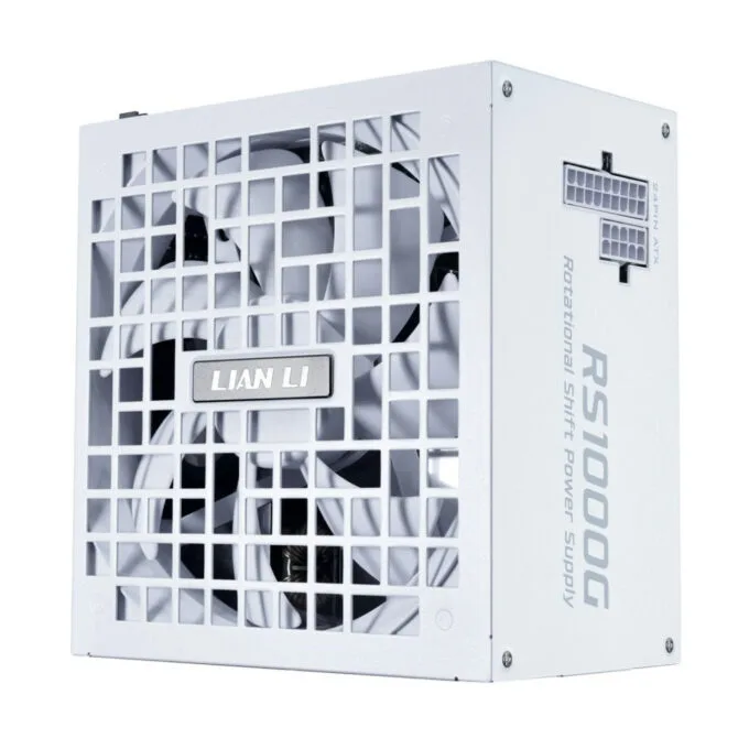 Lian Li RS1000G White 1000W 80+ Gold ATX 3.1 Fully Modular PSU - 12V-2x6 — image 1