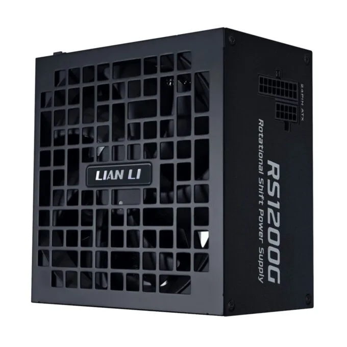 Lian Li RS1200G Black - 1200W 80+ Gold ATX 3.1 PSU - 12V-2x6 - RS Hub — image 1