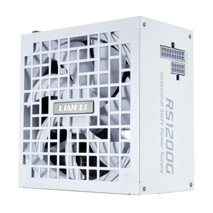 Lian Li RS1200G White 1200W 80+ Gold ATX 3.1 Fully Modular PSU — image 1