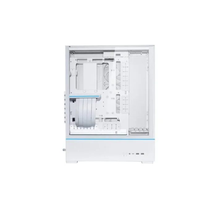 LIAN LI SUP01 White - 45L Vertical ATX PC Case w/ 3x120mm ARGB Fans — image 2