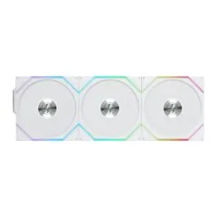 Lian Li UNI FAN TL 120 Wireless Reverse Blade 3-Pack White w/Hub