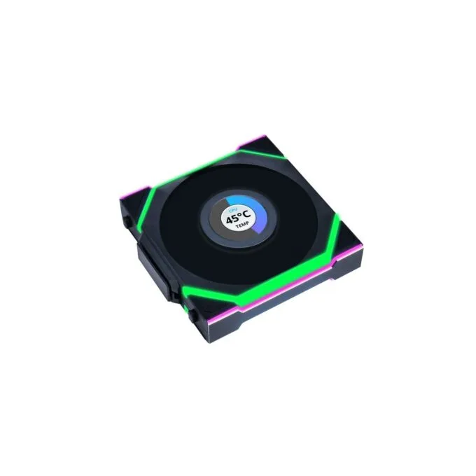Lian Li UNIFAN SL Wireless LCD 120 - Case Fan - Black — image 2