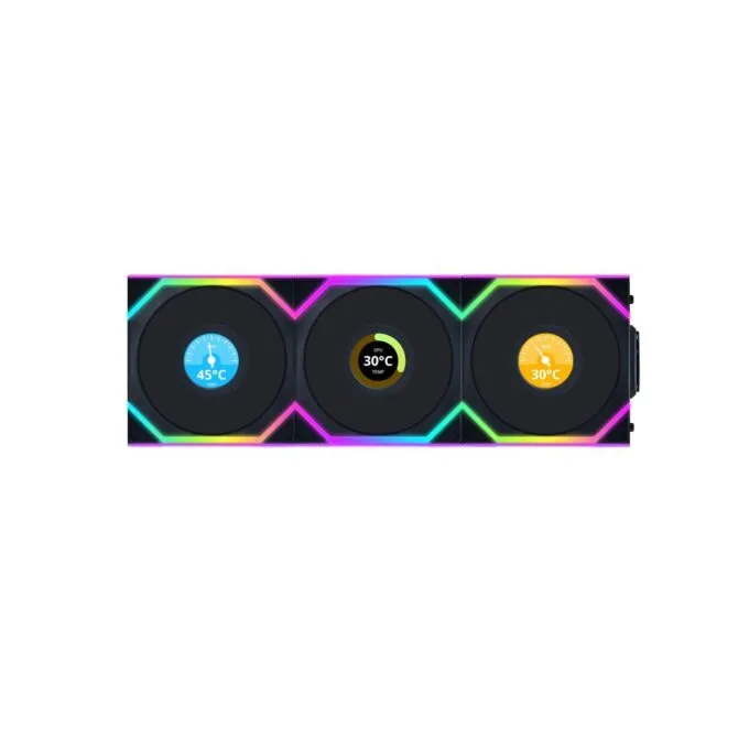 Lian Li UNIFAN SL Wireless LCD 120 - Case Fan - Black — image 3