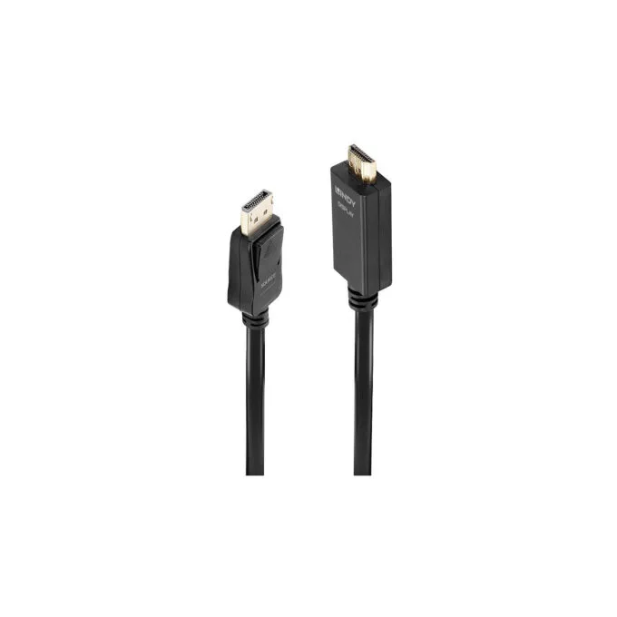 LINDY DisplayPort an HDMI Kabel 4K30 (DP: passiv) 0.5m — image 1