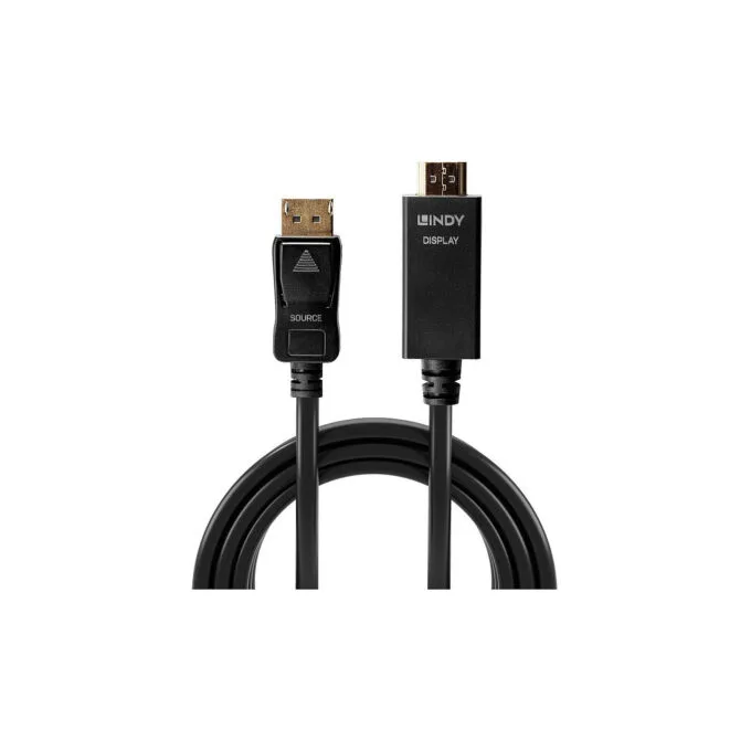 LINDY DisplayPort an HDMI Kabel 4K30 (DP: passiv) 5m — image 2