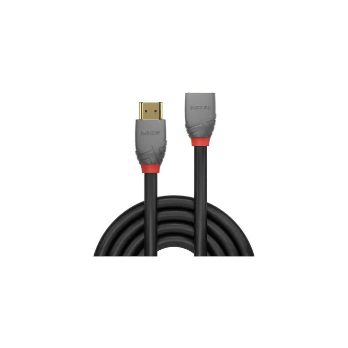 LINDY HDMI 2.0 Verlängerungskabel 1m. Anthra Line — image 2