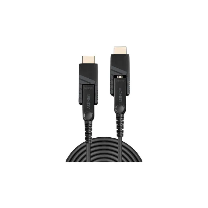 LINDY Micro-HDMI Fibre Optic Hybrid 18G Kabel 10m — image 1