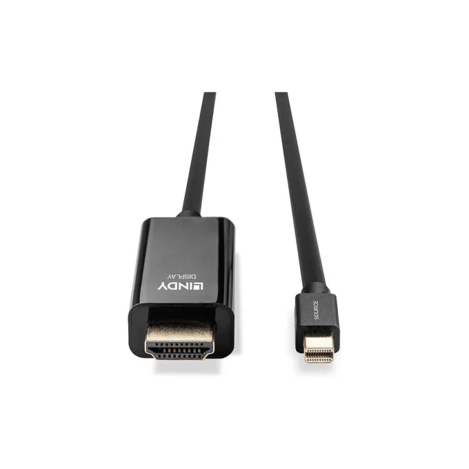 LINDY Mini-DisplayPort an HDMI Kabel 4K30 (DP: passiv) 3m — image 4