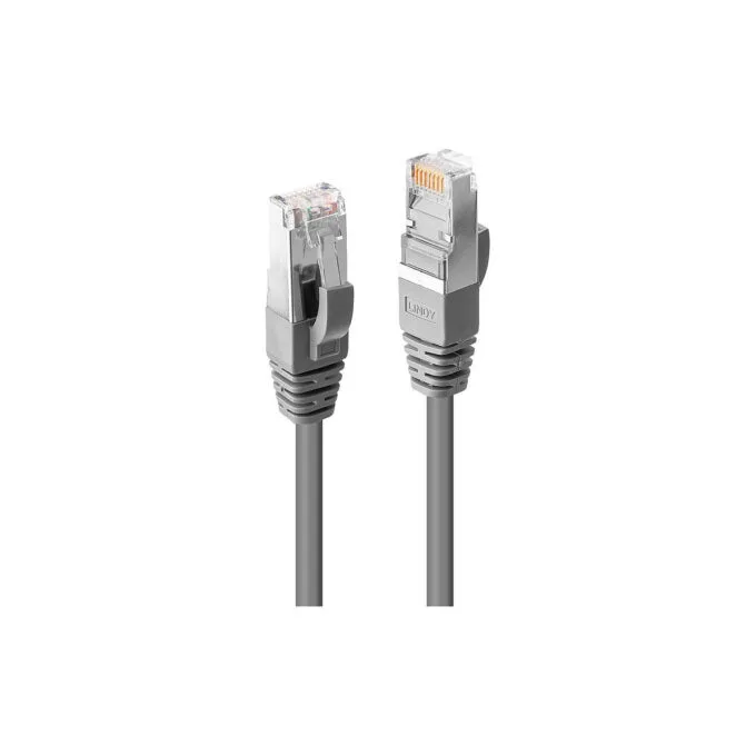 LINDY Patchkabel Cat6 SSTP S FTP PIMF grau 0.50m — image 1