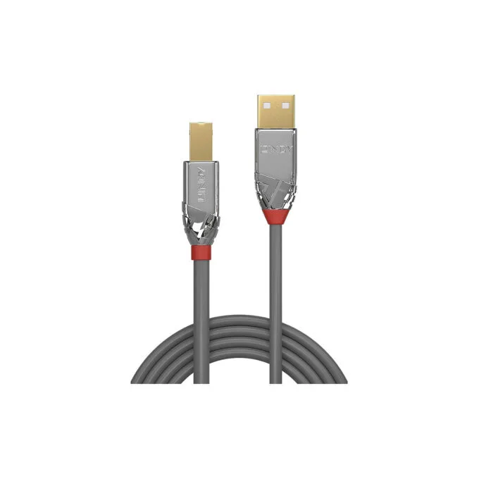 LINDY USB 2.0 Kabel Typ A B Cromo Line M M 5m — image 2