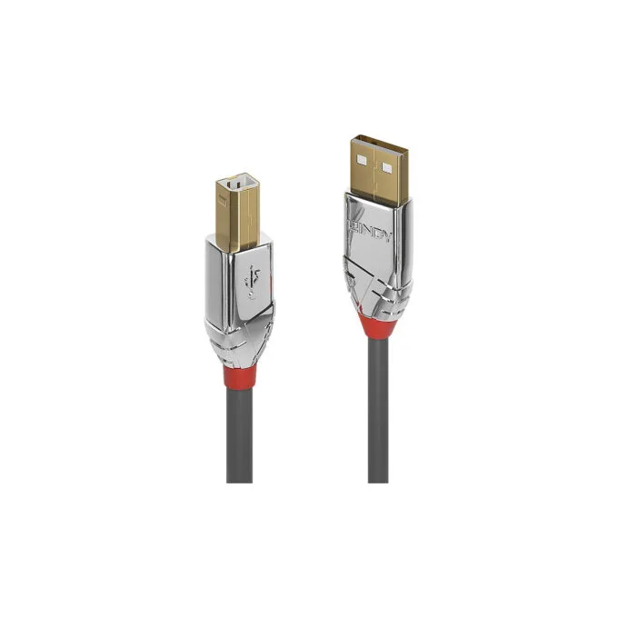 LINDY USB 2.0 Kabel Typ A B Cromo Line M M 5m — image 1