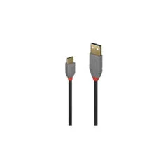 LINDY USB 2.0 Kabel Typ A C Anthra Line M M 3m