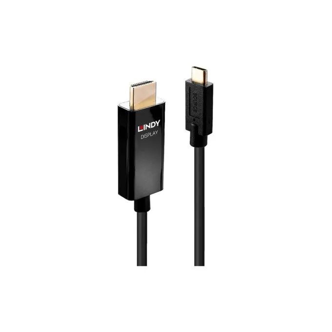 LINDY USB Typ C an HDMI Adapterkabel mit HDR 2m — image 1