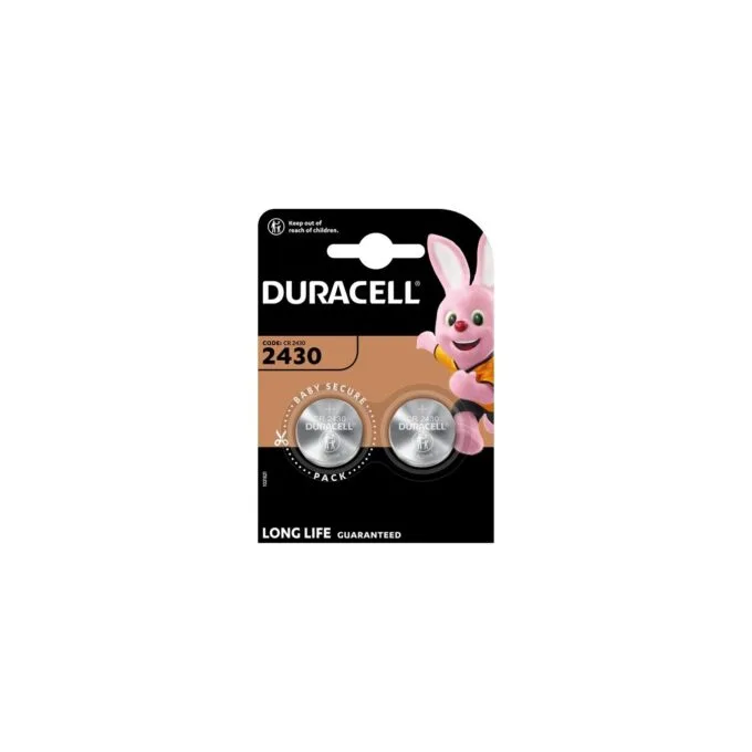 Lithium Button Cell - CR 2430 - 3V Battery — image 1