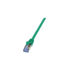 LogiLink CAT6A Patch Cable - CQ3065S - 3m, Green, LSZH Jacket, S/FTP, RJ45