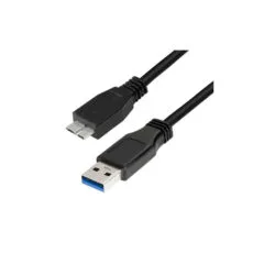 LogiLink CU0037 USB 3.0 A to Micro-B 0.6m Cable Black