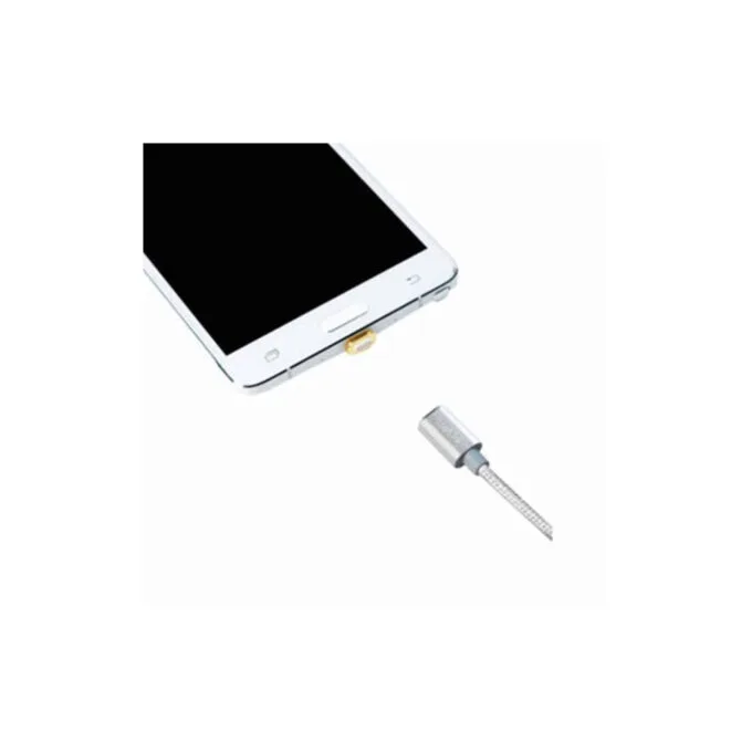 LogiLink CU0117 1m Micro-USB Magnetic Adapter Cable - Silver — image 3