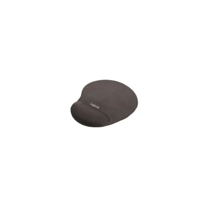 LogiLink Gel Mouse Pad - Silicone Gel Wrist Rest - Black, Non-Slip Base — image 1