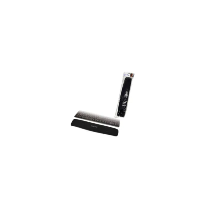 LogiLink Gel Wrist Rest - ID0044 - Ergonomic Gel Wrist Support, Black — image 2