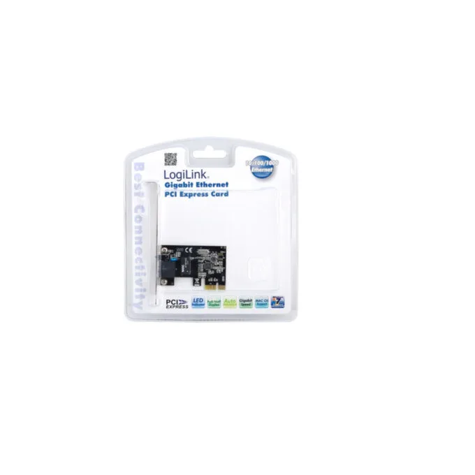 LogiLink Gigabit PCI Express Network Card - PC0029A - 1 Gbps, 1x RJ45, Wake-on-LAN — image 2