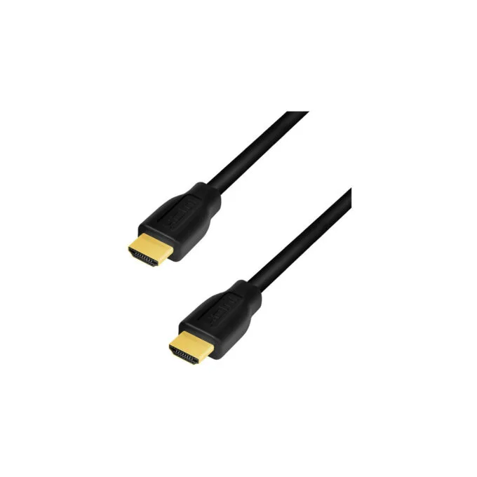 LOGILINK HDMI Cable CH0103 - 5.0m, HDMI 2.0 (4K@60Hz), 14.4 Gbit/s, CCS, Gold-plated, Black — image 1