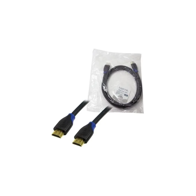 Logilink HDMI Cable Ethernet High Speed 4K2K 60Hz - 2 m, Black — image 6