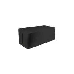 LogiLink Management Cable Box - 407 x 157 x 133.5mm - Black