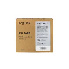 LogiLink PC0090 USB 3.2 Gen 1 PCIe Card - 2x USB-A + 1x USB-C PD