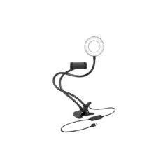 Logilink Smartphone Ring Light Clamp Mount - Diameter 8.5 cm