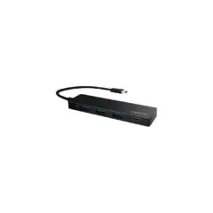 Logilink USB 3.1 HUB 3+1-port Type-C schwarz