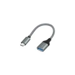 LogiLink USB-C to USB 3.2 Adapter - ST-BU - Gray, 0.15 m