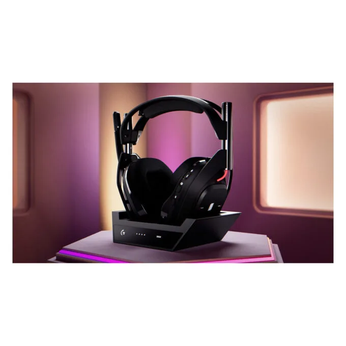 Logitech Astro A50 Lightspeed Wireless Gaming Headset + Base Station Black — image 8