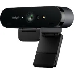 Logitech BRIO 4K Ultra HD Webcam - BRIO - 4K/2160p, 90 fps, USB-C, Dual Mics, Black