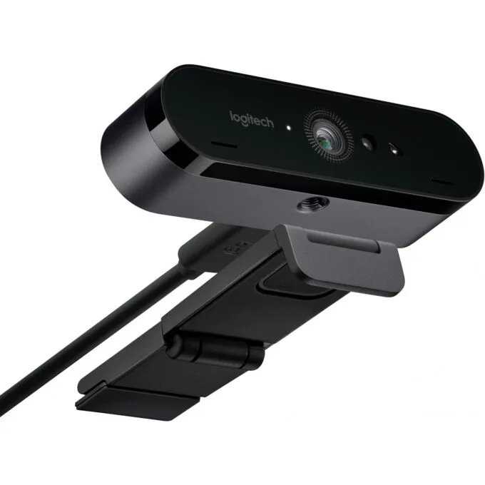 Logitech BRIO 4K Ultra HD Webcam - BRIO - 4K/2160p, 90 fps, USB-C, Dual Mics, Black — image 6