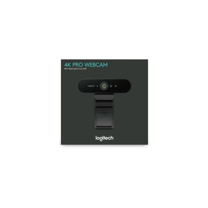 Logitech BRIO 4K Ultra HD Webcam - BRIO - 4K/2160p, 90 fps, USB-C, Dual Mics, Black — image 10