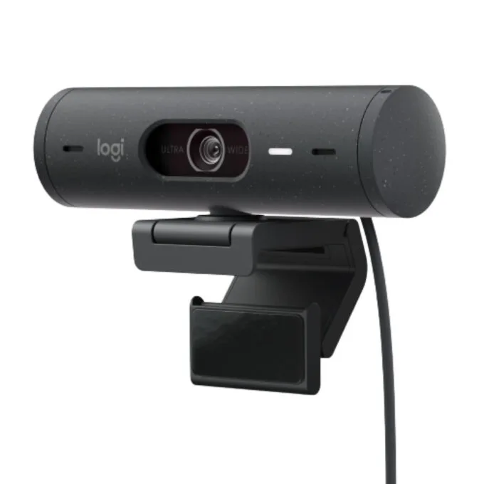 Logitech Brio 500 1080p Full HD USB-C Webcam with Privacy Shutter — image 1