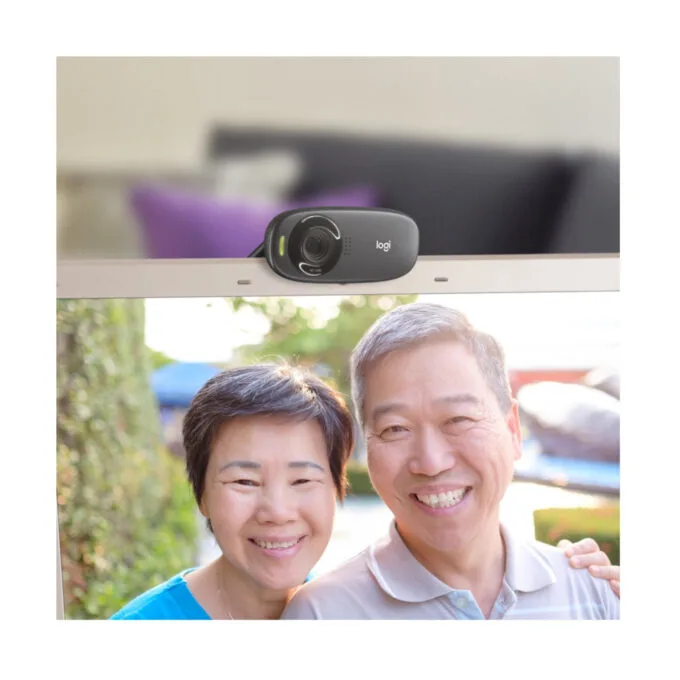 Logitech C310 720p HD Webcam Black USB Clip MPN 960-000585 — image 4