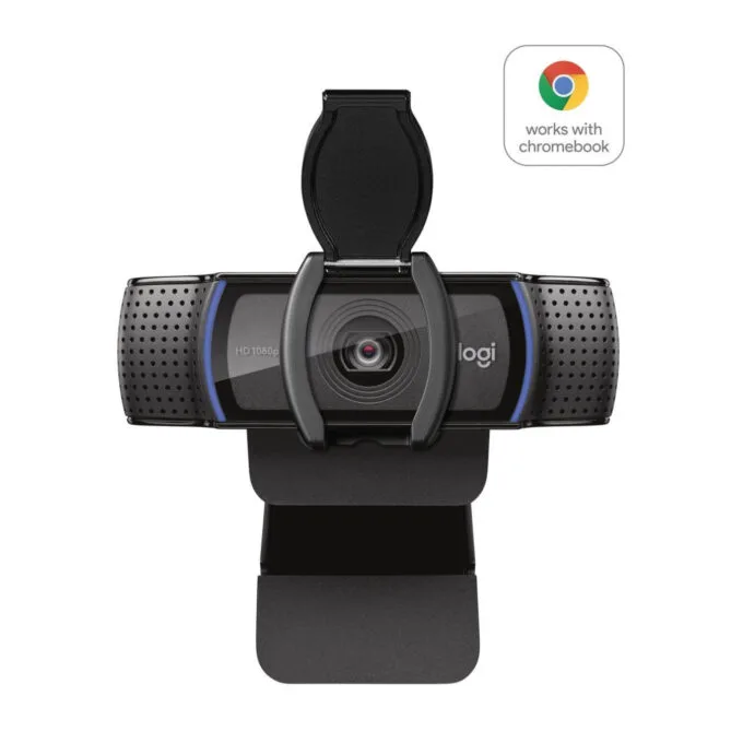 Logitech C920s PRO HD Webcam 960-001252 Full HD 1080p 30fps Privacy Shutter Black — image 1