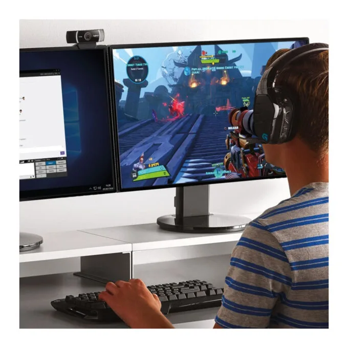 Logitech C922 Pro Stream Webcam - Full HD 1080p@30fps 720p@60fps Black USB Clip/Stand — image 6